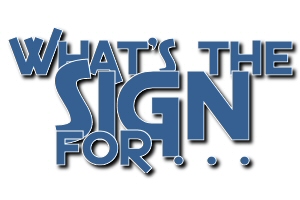 what is another word for sign